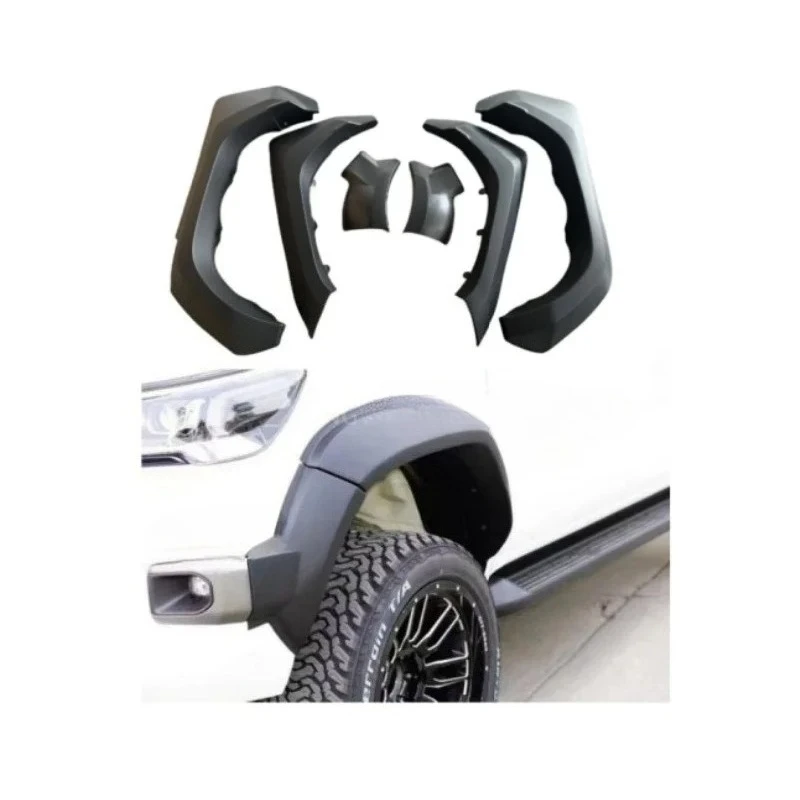 

High Quality 2023 Design Car Exterior Part Fender Flare Wheel Arches For Hilux Rocco 2021 2022