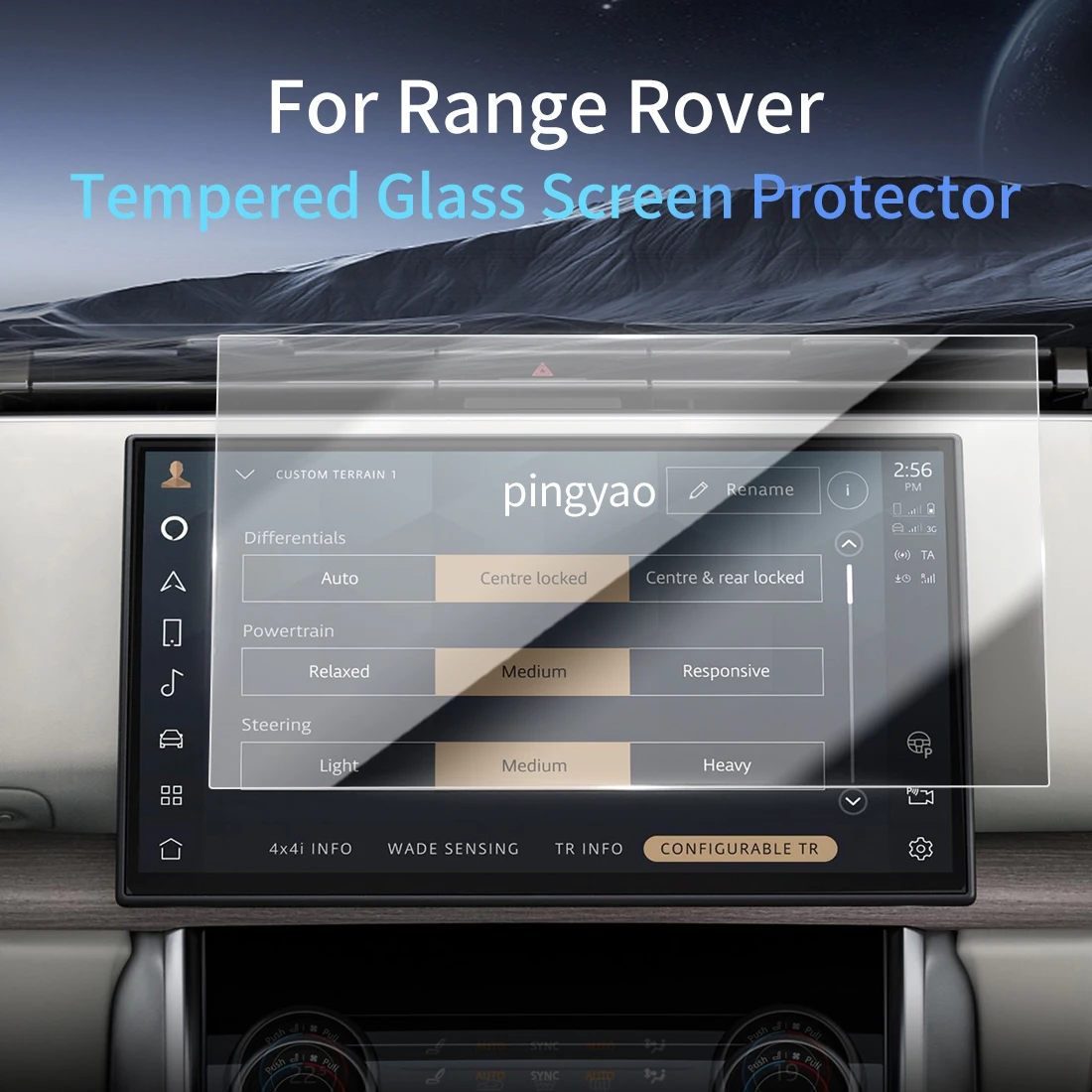 

Car Sticker Screen Protector Navigation Display Tempered Glass Protective Film Car Vehicle For24 Land Rover Range Rover