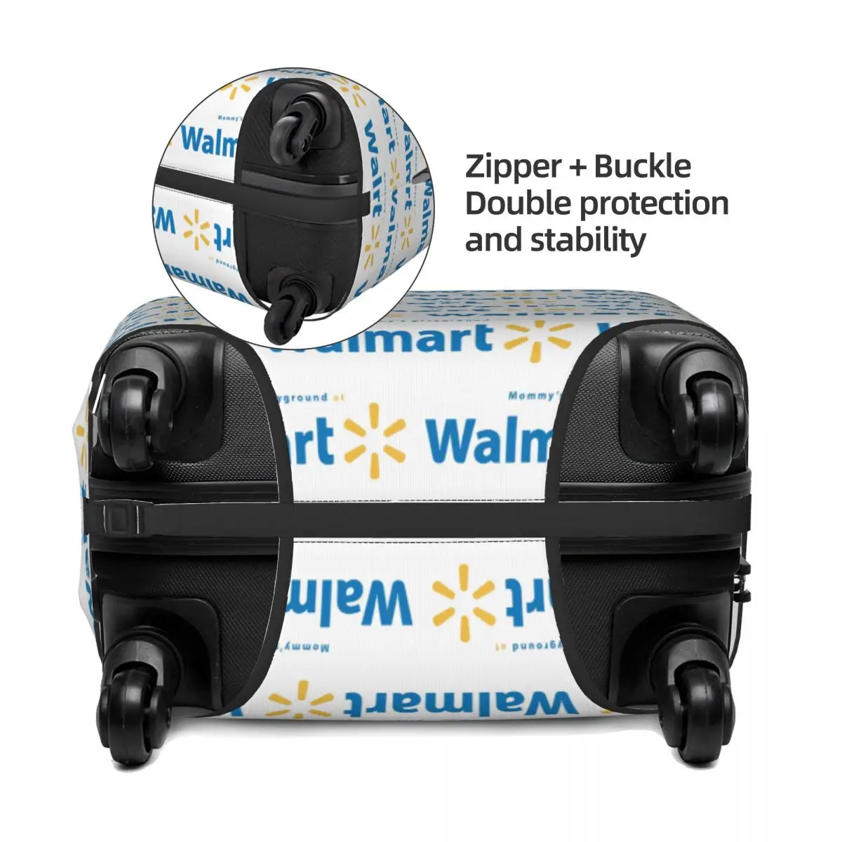 غطاء حماية لحقيبة Walmart، أغطية حماية مرنة لرحلات الأمتعة مقاس 18-32 بوصة