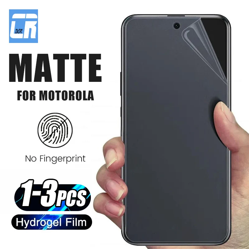 

1-3Pcs Matte Hydrogel Film For Motorola G04s G04 G14 G24 G34 G54 G64 G84 Screen Protector For Moto G Power G Play 2024 Not Glass