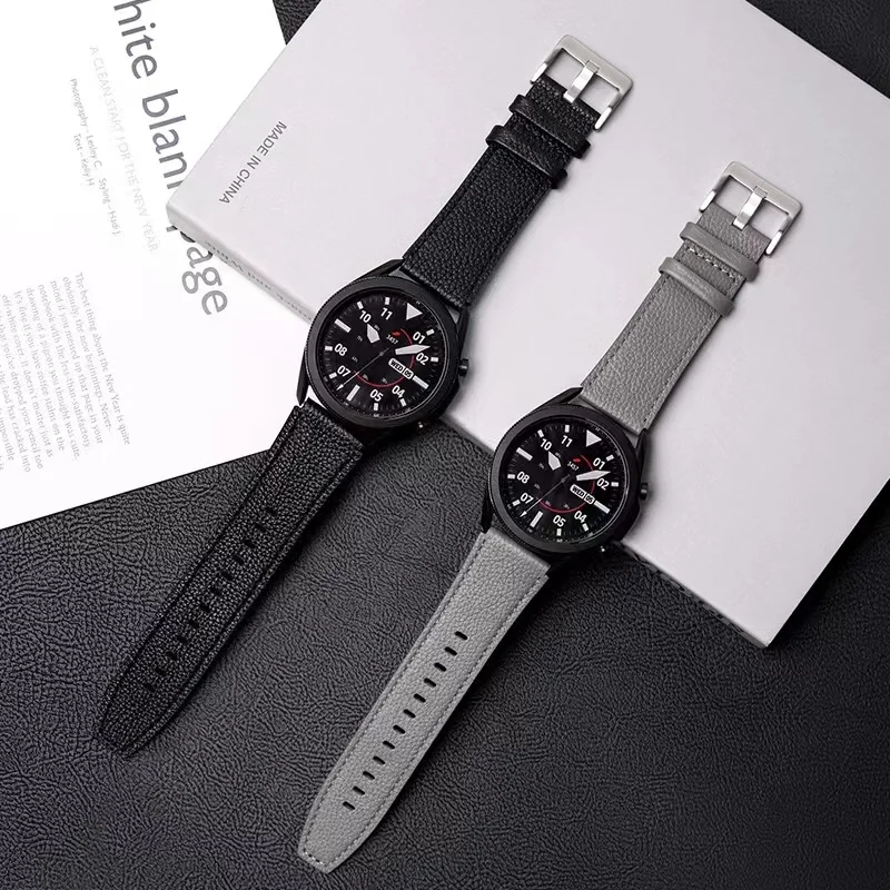 22mm 20mm Leather Strap For Huawei Watch GT3 Pro GT 3 GT2 2 42mm 46mm Smart Watch Honor Magic watch Wristband Replacement Band