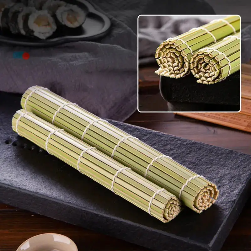 Immagine 3: Fai da te Bamboo Sushi Maker Rolling Mat strumenti per Sushi rulli di riso Gadget da cucina Hand Maker cibo rotolo di riso stampo accessori per la cottura