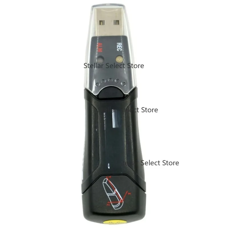 DT-178A Three-Dimensional High Accuracy Shock Vibration Recorder CEM Transportation Gravity Accelerometer Three-Axis Vibration