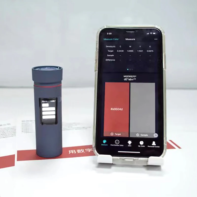 Portable Color Meter Color Exact Density Meter Auto Calibration Digital Color Meter For Textile Printing