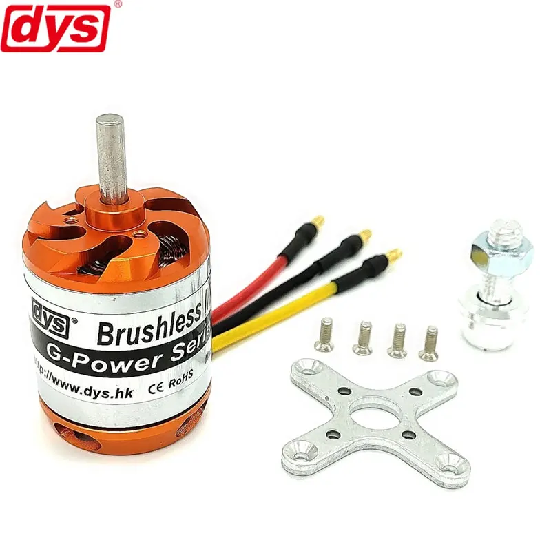 DYS D3548 790KV 900KV 1100KV ESC Brushless Motors Metal Parts 3548 Motor For RC Fixed-Wing Helicopters Toy Accessories Accs