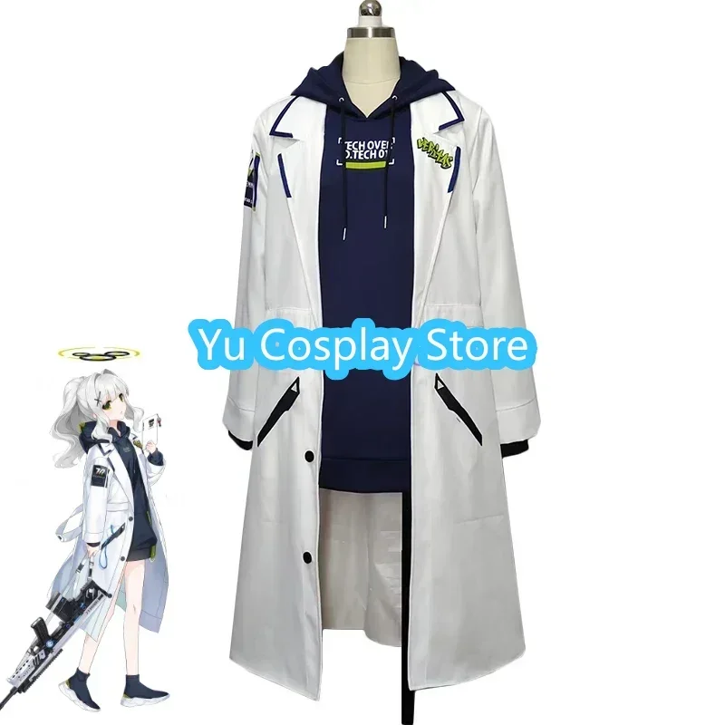 

Yu-Cosplay Omagari Hare Cosplay Costume Game Blue Archive Cosplay Suit Hooded Sweater Coat Halloween Uniforms Anime Clothing