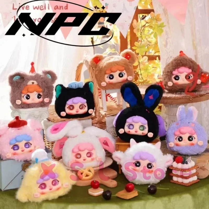 Migo Animal Party Series caja ciega figura de acción Kawaii modelo Guess Bag colección de juguetes Kawaii regalo de cumpleaños para niñas juguete