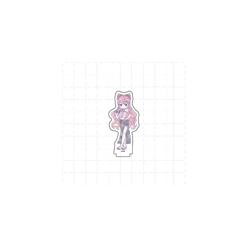 Anime Tachibana Hibiki Yukine Chris Kohinata support acrylique poupée Kazanari Tsubasa Mini figurine modèle plaque Cosplay jouet pour cadeau