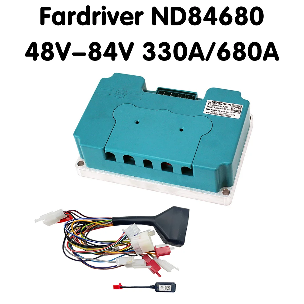 

Nanjing Fardriver ND84680 48V-84V 330A DC sine wave electric scooter scooter Bluetooth debugging programming motor controller