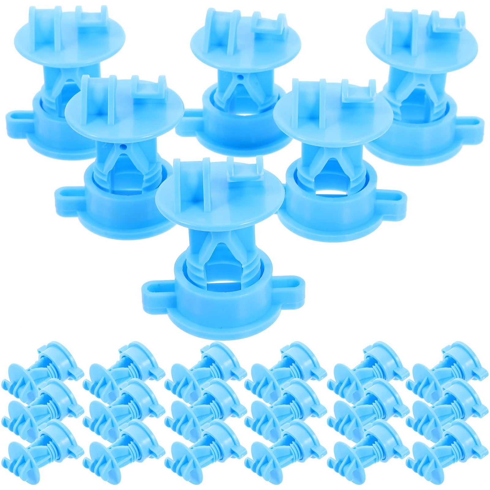 

50pcs Electric Fence Insulators Farm Livestock Wire Insulators Strong Design Long Life Grid System Accessories DIY Tools