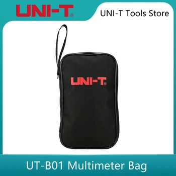 UNI-T UT-B01ผ้าใบเดิมมัลติมิเตอร์กระเป๋าเครื่องมือกระเป๋าสายทดสอบกล่องเคสพกพากันน้ำ Soft Case UT139 UT61E UT89XD