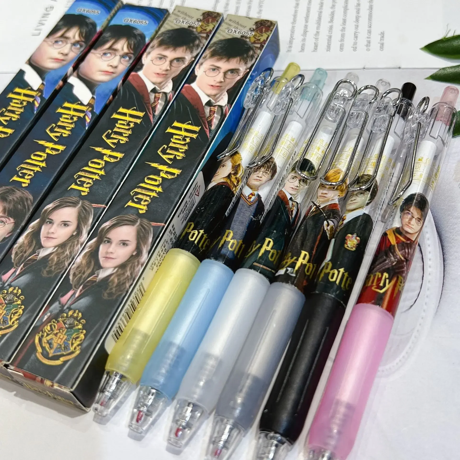 Hot New Harries Movie Peripheral Neutral Pen Potters Magic Students Presses Cute Study Stationery with High Appearance Level