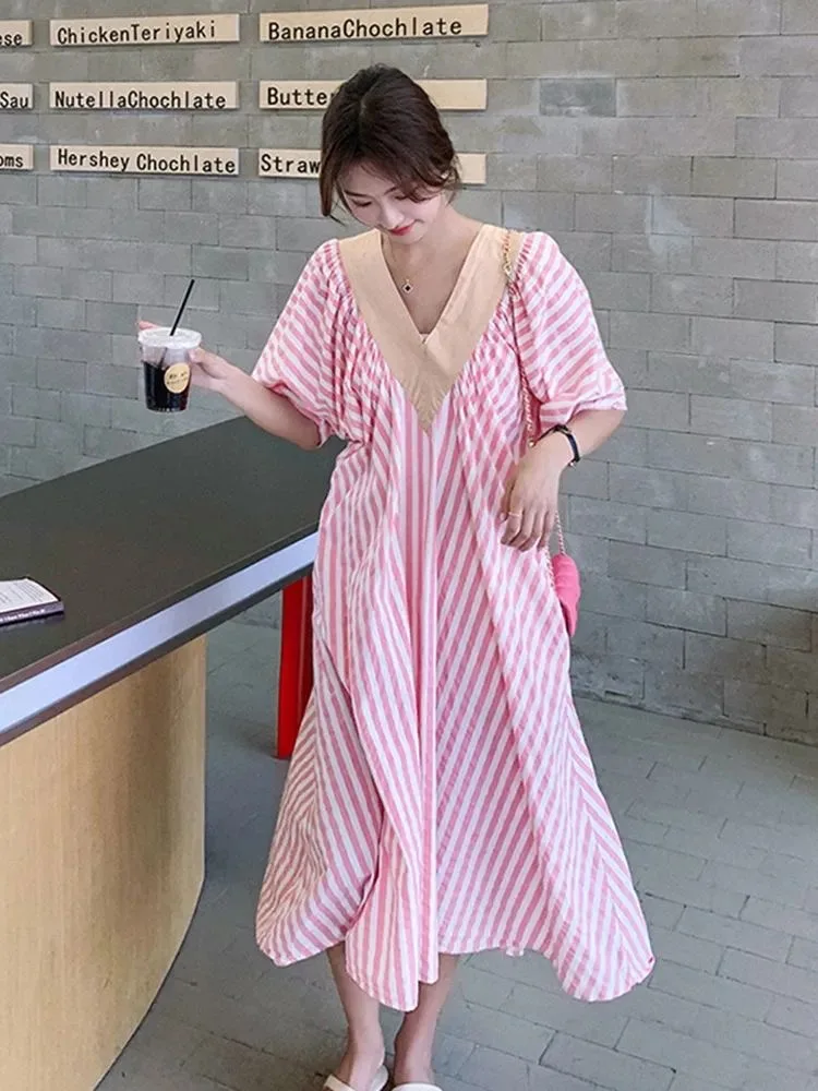 Plus Size Summer V-… - image