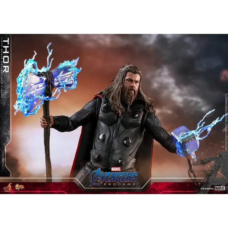 New edition Original Hot Toys Marvel Avengers: Endgame MMS557 Thor Odinson 8.0 1/6 Anime Action Figure Collection Model Toys