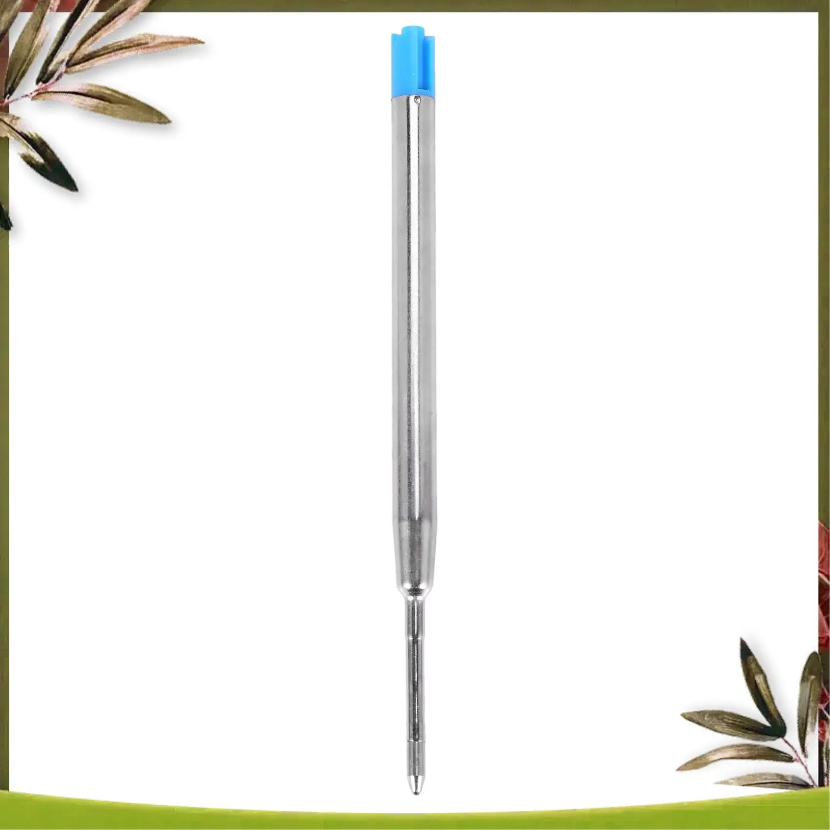 

Новинка-24 стержни для шариковых ручек, 10 см, синие большие стержни