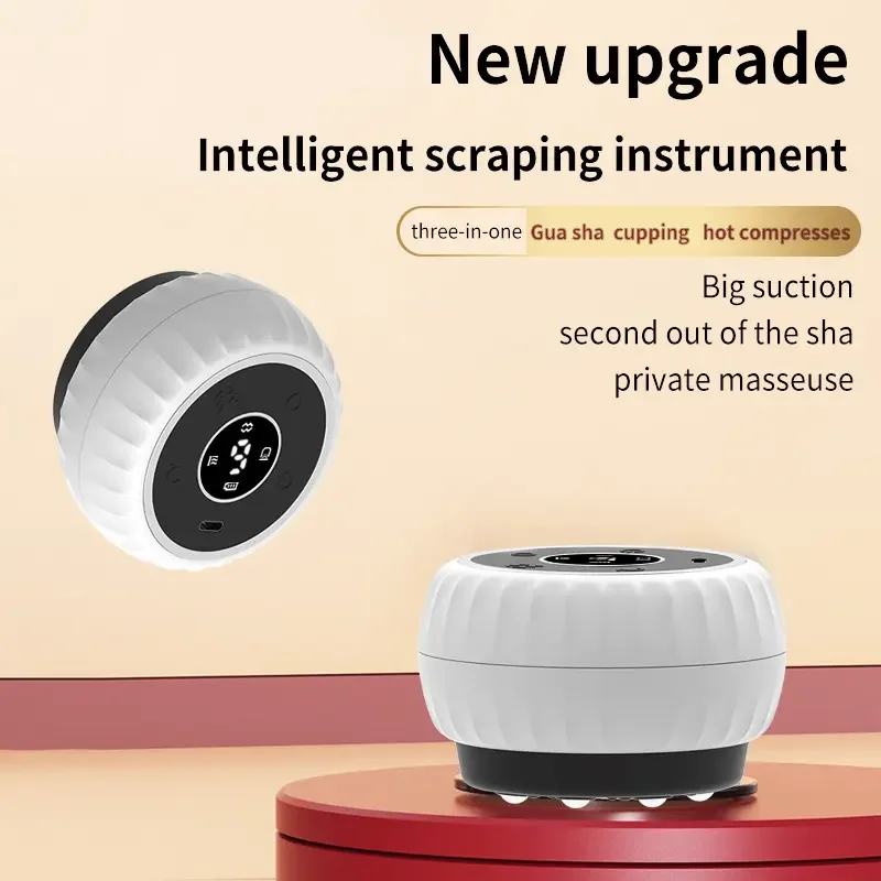Intelligent Cupping Scrapping Body Meridian Massage Abdomen Hot Compress Dredge Massage Tool