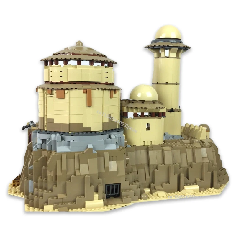 

MOC 1762Pcs Movie Scene Brick Model Kit DIY The Daimyo's Palace Building Block Assembly Compatible with75326 Kid Educational Toy