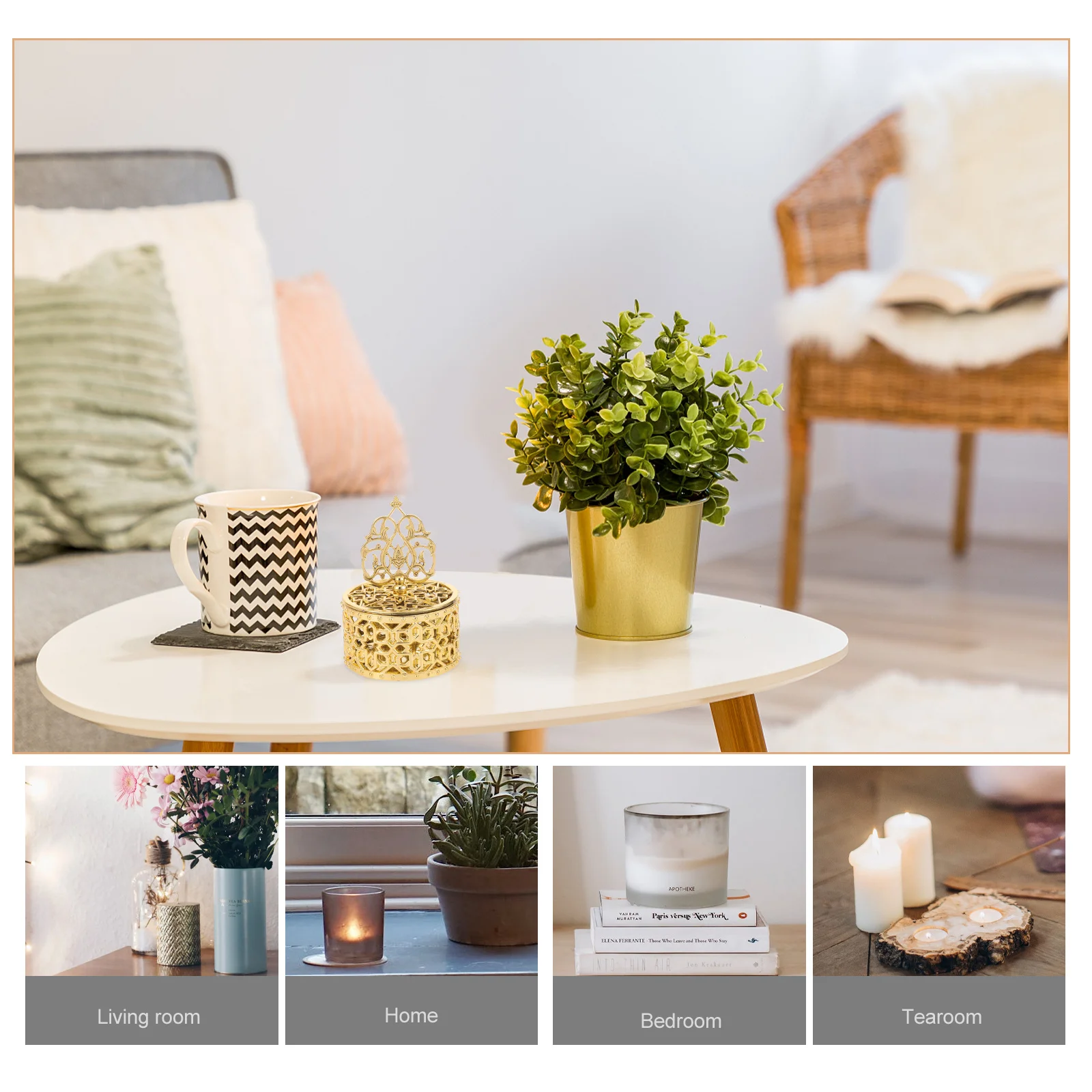 

12pcs Aroma Burner Style Storage Box Clear European Gift Packaging For Wedding Party Favors Candy Treats Containers