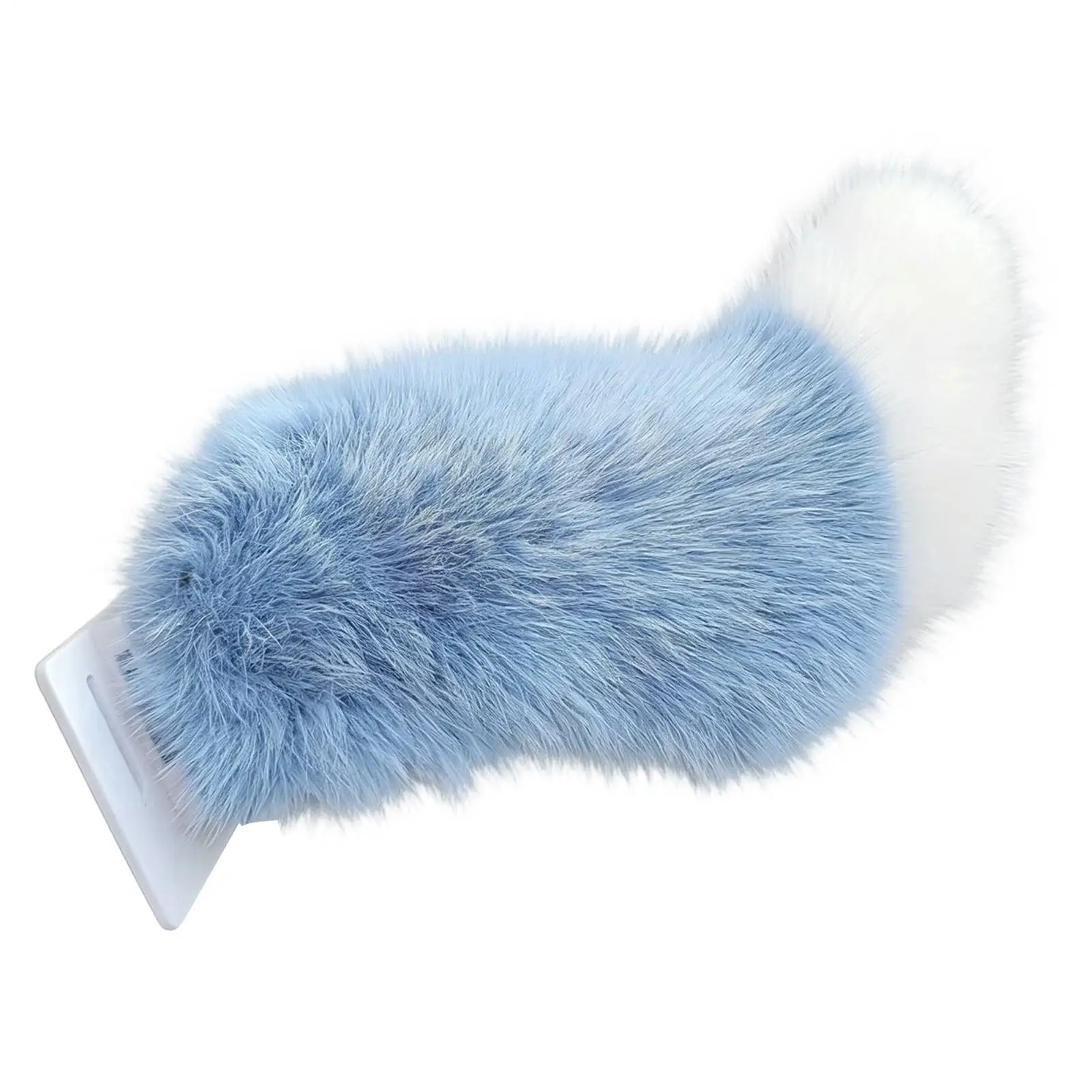 Tail For Car Rechargeable Adhesive Plush Trunk Decoration Electric Tail With Remote Control For Vehicle SUV Truck Motorcycle