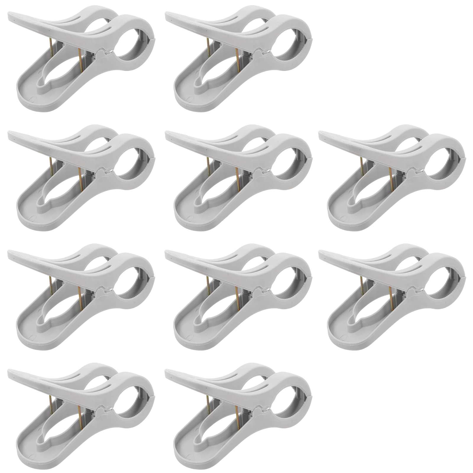 

10pcs Outdoor Clothespins Durable Garment Clips Clips for Hanging Clothing Laundry Travel Secure Grip Reusable