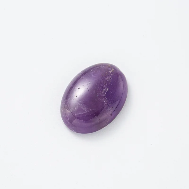 Wholesale 1pcs A QualitNatural Amethyst Bead Cabochon,30x40mm 22x30mm 18x25mm Oval Gemstone Cabochon Ring Face For Jewelry