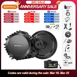 BAFANG 1000W 48V Kit Complete BBS-HD 52V Ebike Conversion Kit Mid Drive Motor M615 MM G320.1000.C Electric Bicycle Engine