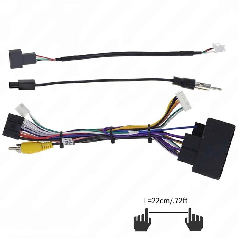 Super Sale 16 Pin to 56Pin Wiring Harness CanBus Decoder G-RZ-PSA65 for Peugeot 308 208 408 for Citroen C3 C4