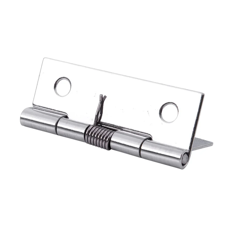 

AB35-Furniture Cabinet With 50 X 38 X 5Mm, Spring Hinges Made Of Stainless Steel, Silver, 8 Pieces