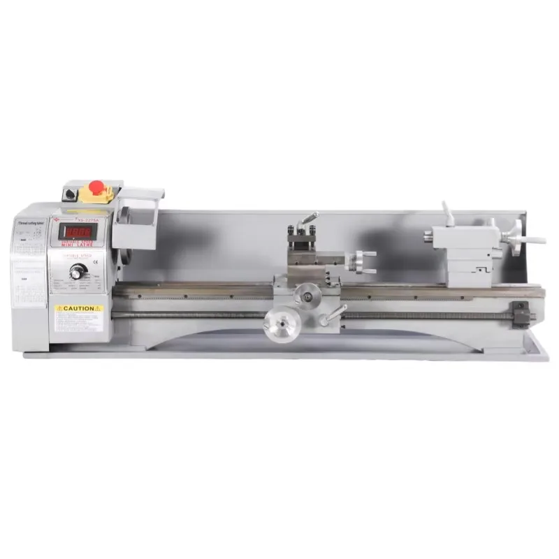 

【Best-selling】220 Multifunctional Flat Bed Lathe Industrial Household Woodworking Metal Micro Precision Machining Machinery New