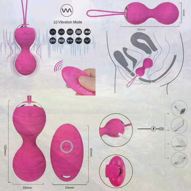 كيجل المهبل محول هزاز للمهبل عصا للنساء التحكم الدمى استمناء الجسم الجسم للنساء الرجال المتزوجات Vajinas #2