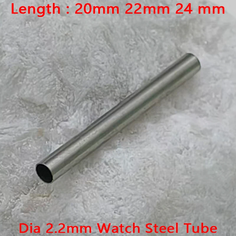 

10/20pcs Watch Band Spring Tube Stainless Steel Length 20mm 22mm 24mm Watch Band Repair Spring Tube Fits Paner Watch Strap