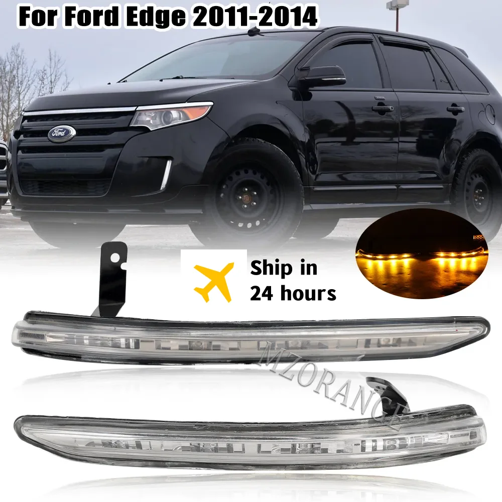 Rearview side mirror Turn Signal Lamp for ford edge US Version 2011 2012 2013 2014 accessories Exterior Flasher Light