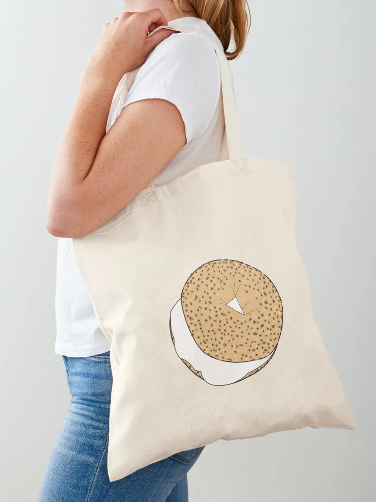 

Everything Bagel Tote Bag Large bags for women Shopper handbag cloth bag woman Big bag women
