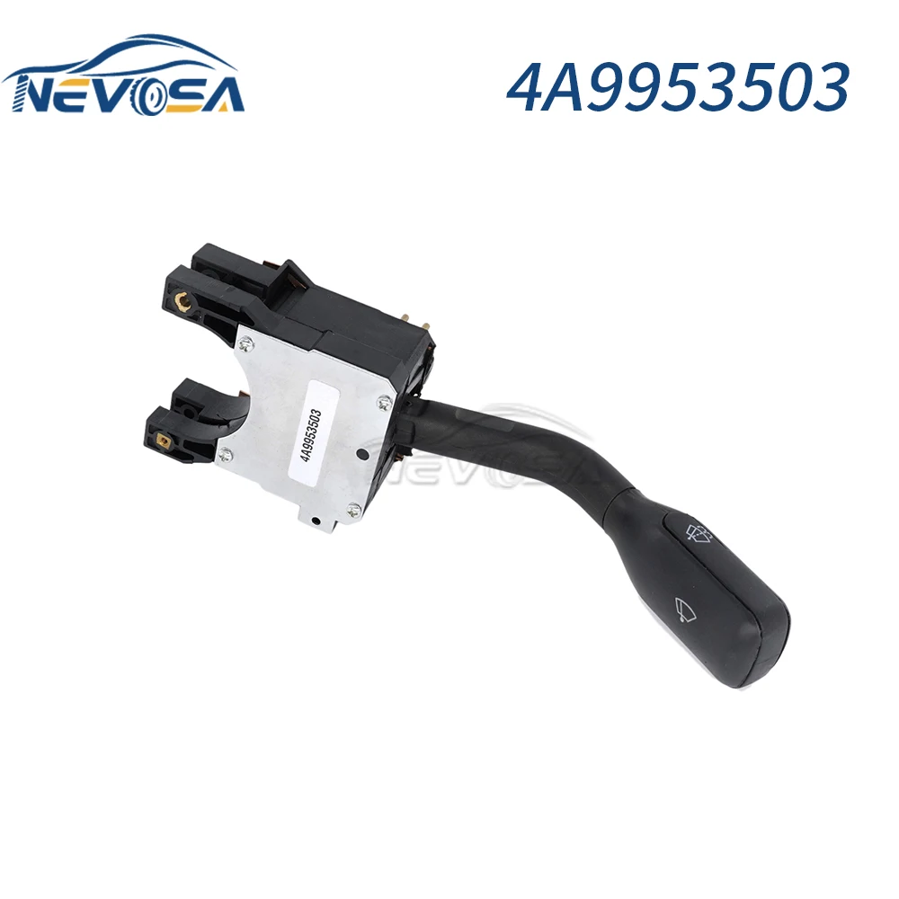 NEVOSA 4A9953503/4A9 953 503/4A9 953 503 A  Control Lever Wipers Switch Wipers Wash-Wipe For Audi