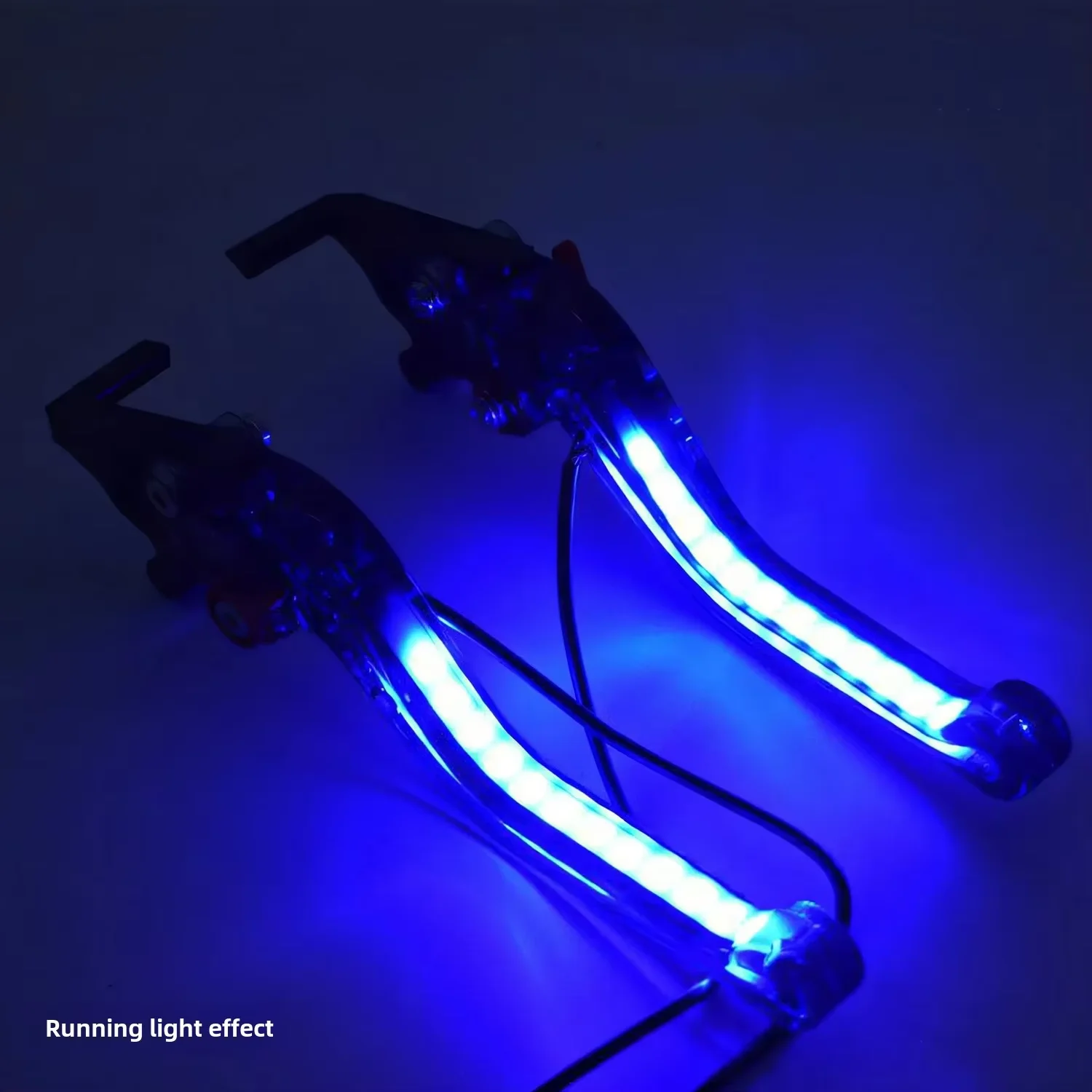 Brake Lever LED hydraulic Clutch Adiustable Universal Motorcycle brake pump Hand signal light otorbike Scooters Bike GY6 125 view 5