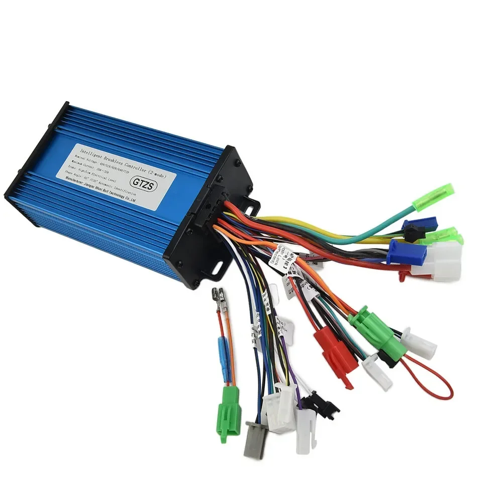 48V 60V 1800W BLDCM Controller Lead-acid Lithium Battery Electric Bicycle Controller Replacement 31A Electric Bike Accessories