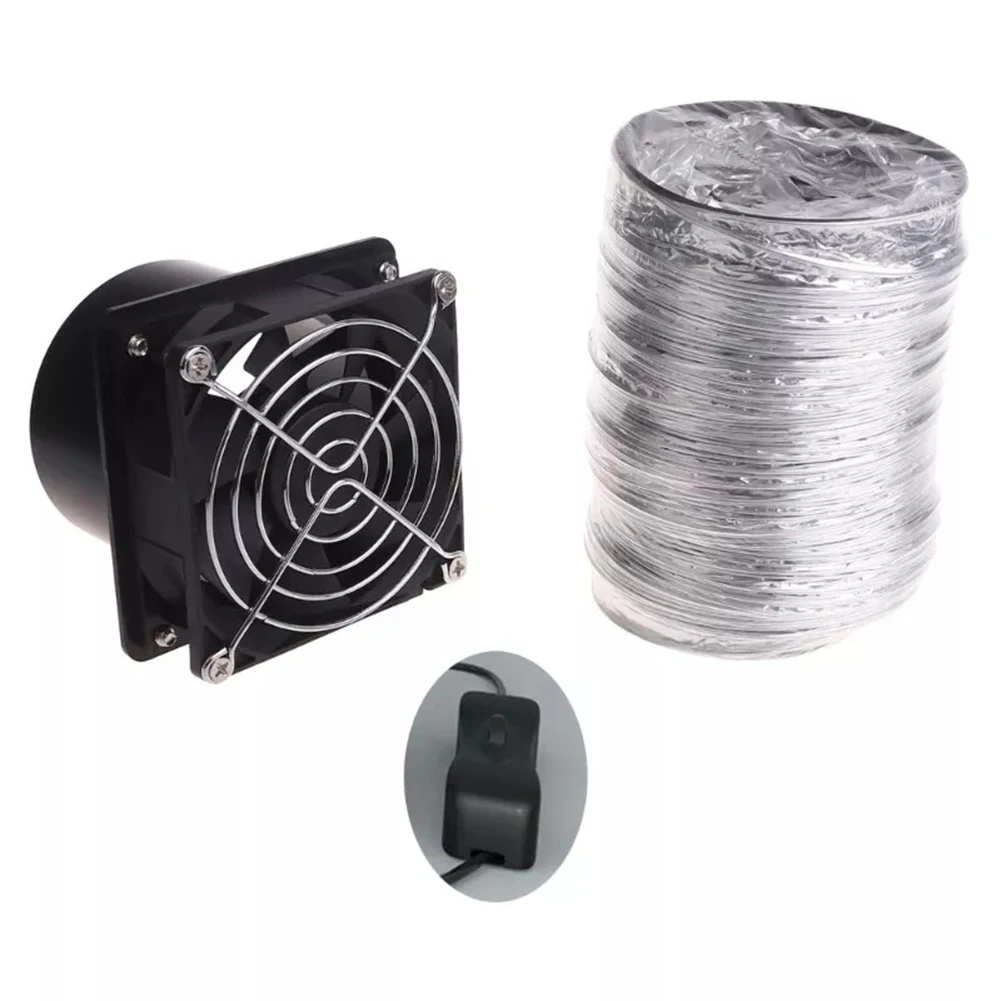 Efficient USB Powered Solder Fume Extractor Fan with ESD Safety and Adjustable Exhaust Duct for Electronics Workspaces