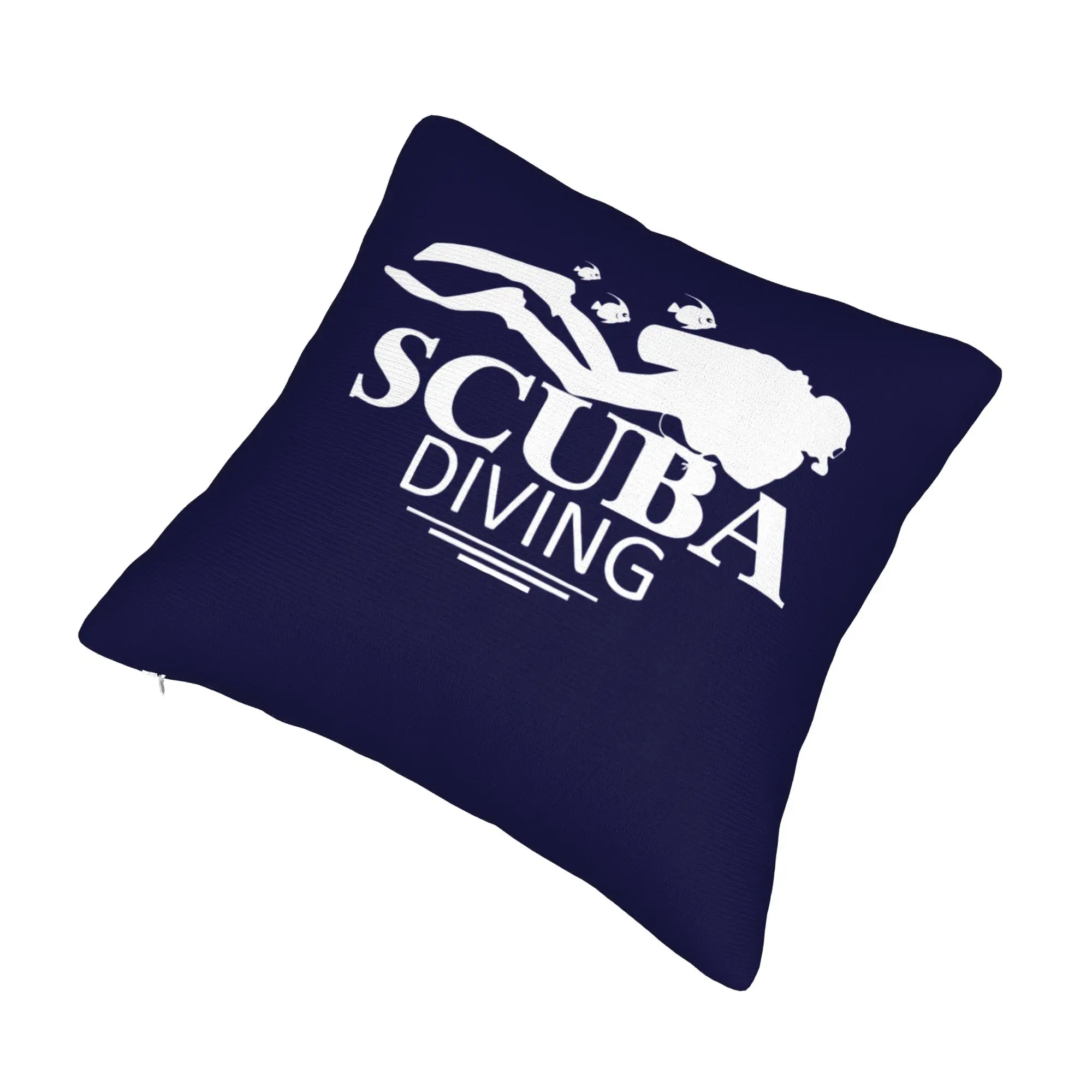 Funny Scuba Diving Pillow Covers Home Decoration Dive Modern Cushion Cover Soft Pillowcase