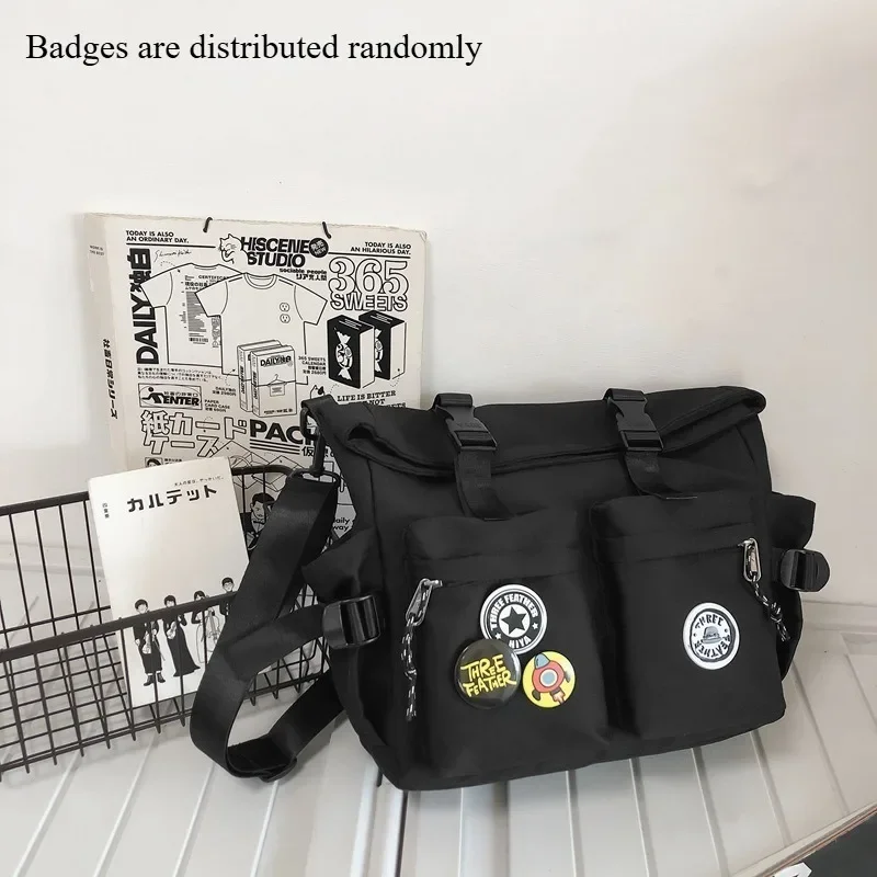 

Универсальная сумка для поездок на работу. Новая сумка через плечо. Повседневный универсальный стиль. Большая сумка для студентов и почтальонов.