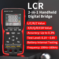 ZOYI 100Khz LCR Digital Handheld Bridge DQ01 USB High-Precision Capacitance, Inductance and Resistance Testing Digital Display