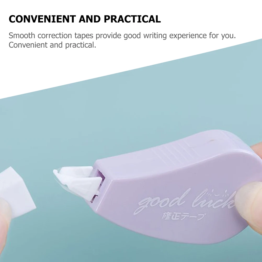 10 Pcs White Duct Smooth Writing Studying Daily School Supplies Tape Correction Tape Mini Large Capacity Eraser