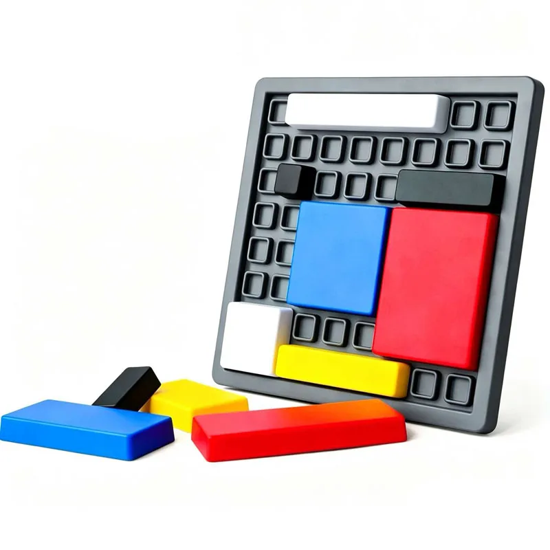 Logic Puzzles Brain Teasers For Adults Teenager Geometric Shape Pattern 88 Challenges 4 Difficulty Levels Mind Educational Toys