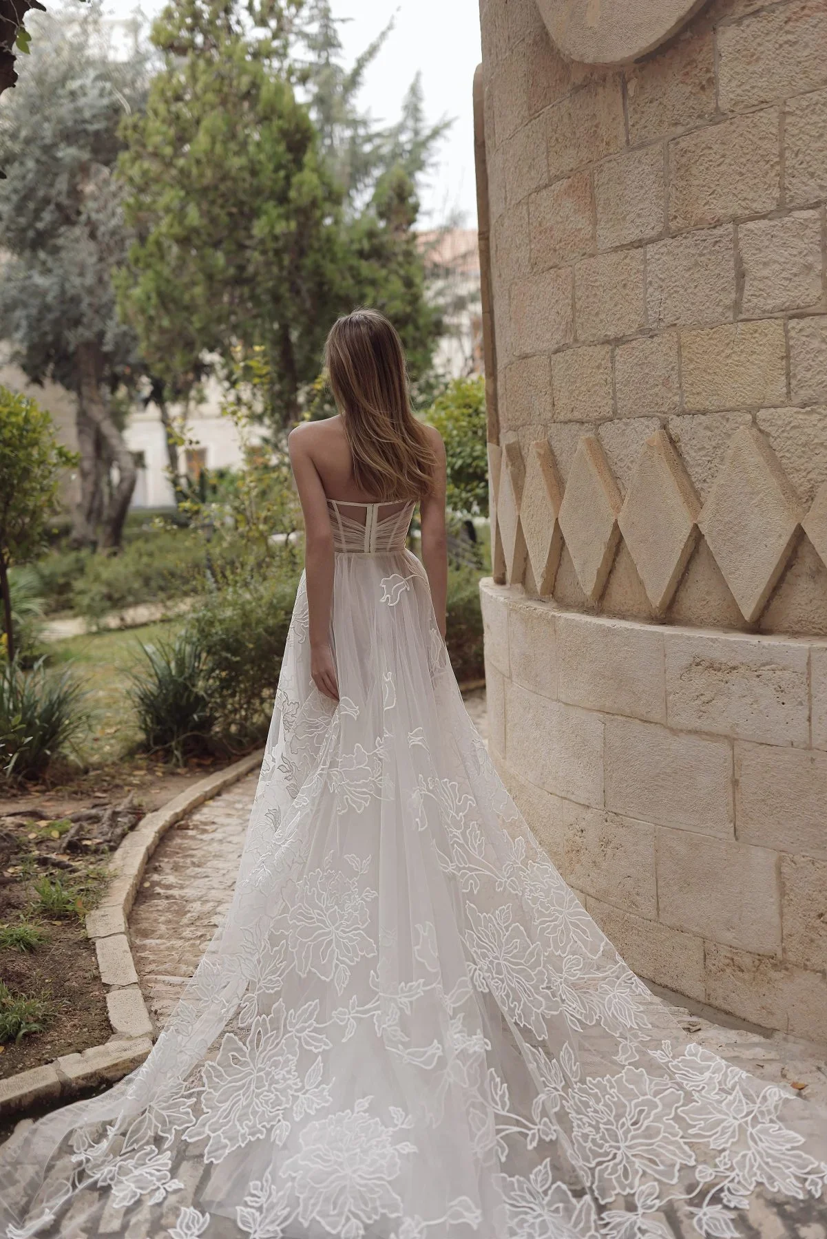 Suknia ślubna A line Floral Vestidos De Novia Elegantes Lujo 2024 Alta Calidad gelinlik Civil Abiti Da Sposa Sartoriali Mariage