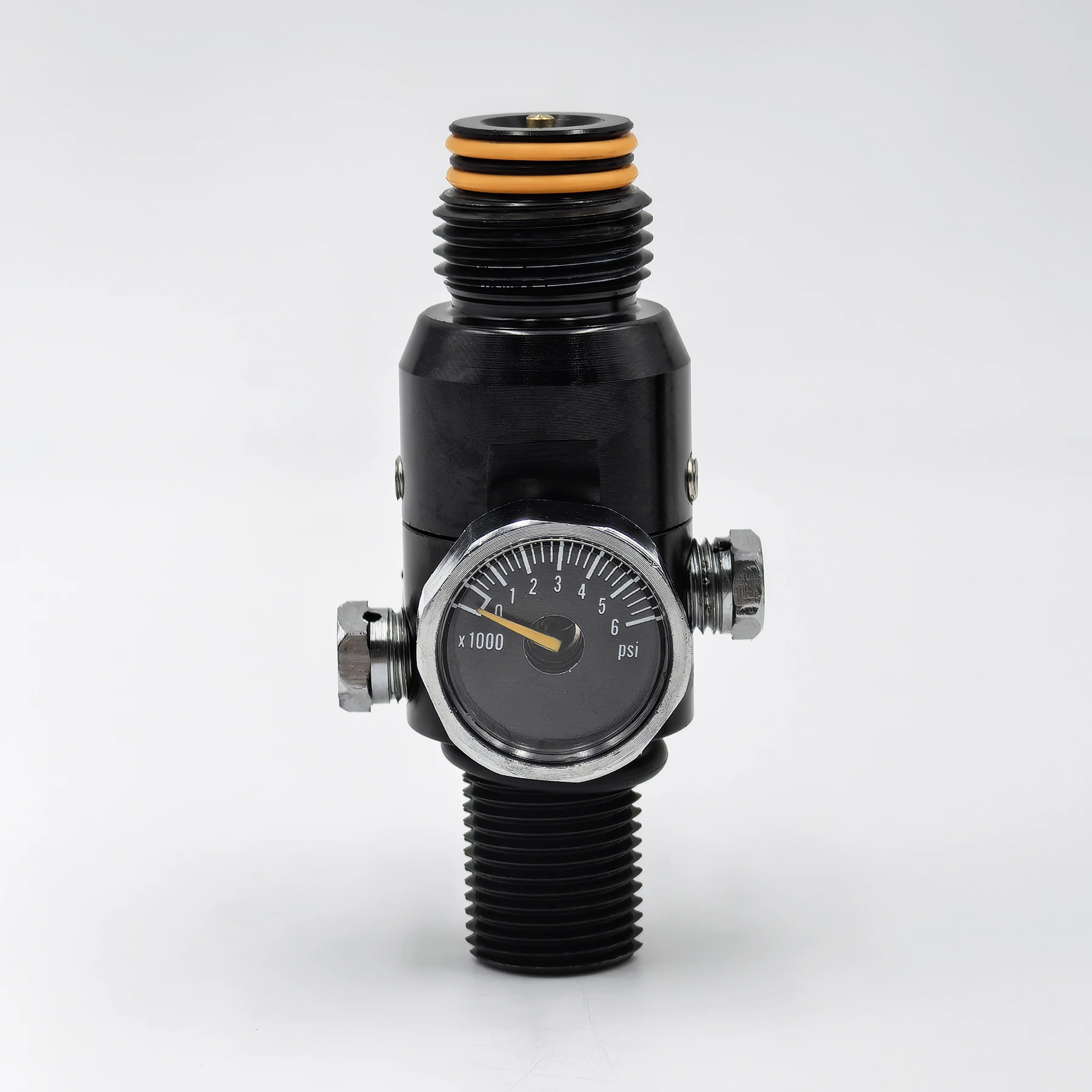 Электромагнитный клапан HPA Compressed Air Cylinder Bottle Regulator Constant Pressure Valve Adapter 4500psi Input, Output 800psi to 3000ps Пневматика — деталь 2