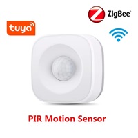 Tuya ZigBee/WiFi PIR Motion Sensor Wireless Infrared Detector Security Burglar Alarm Smart Life APP Control Compatible