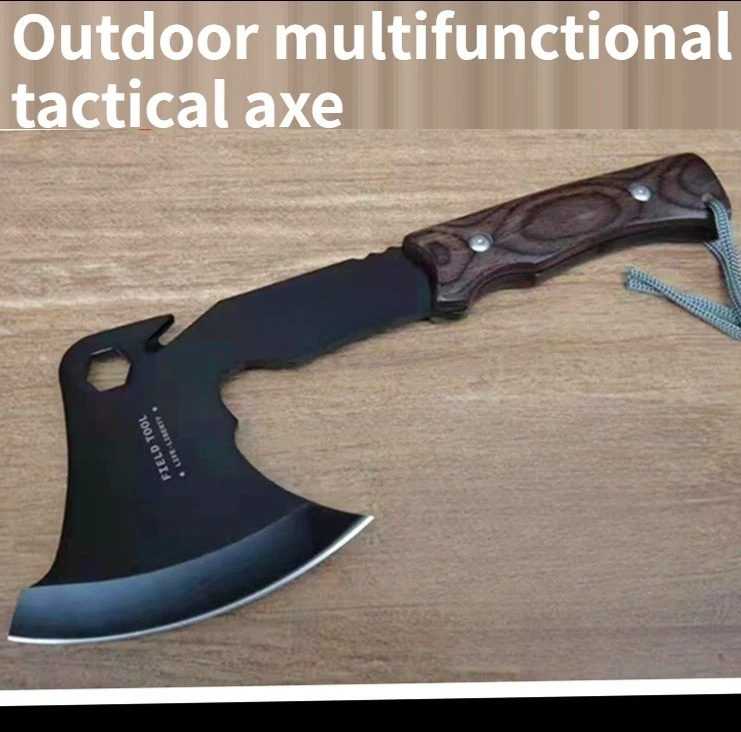 

New Multifunctional Outdoor Self-defense Tactical Axe Multi-purpose Portable Fire Axe Camping EDC Tool