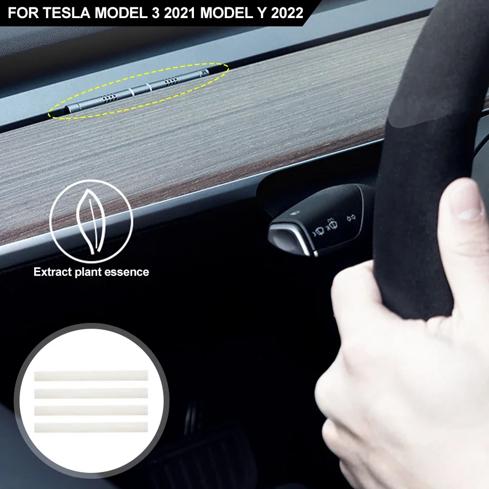 Car Air Freshener For Tesla Model 3/Y Perfume Aromatherapy Fragrance Scent Diffuser 2023 Accessories Auto Interior Parts