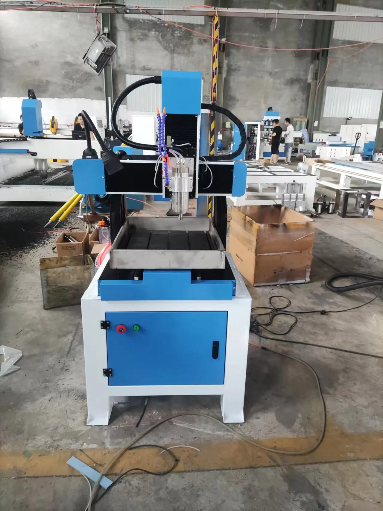 

stone cutter With Factory Price 6060 Desktop cnc carving For Woodworking industry stone machine granite machine