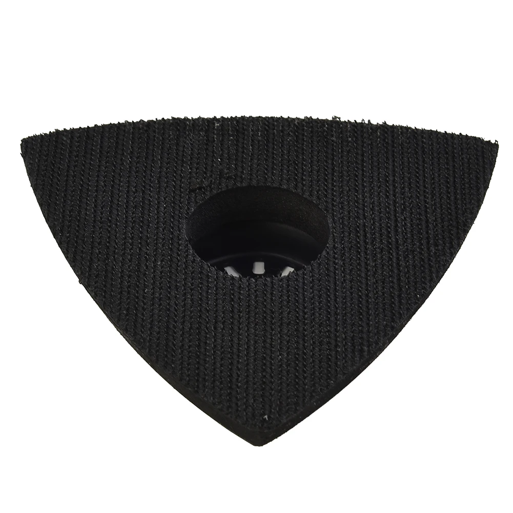 Oscillating Tool Accessory 82mm Triangular Sanding Pad with Quick Release for Fast Paper Change Multi Tool 1PC