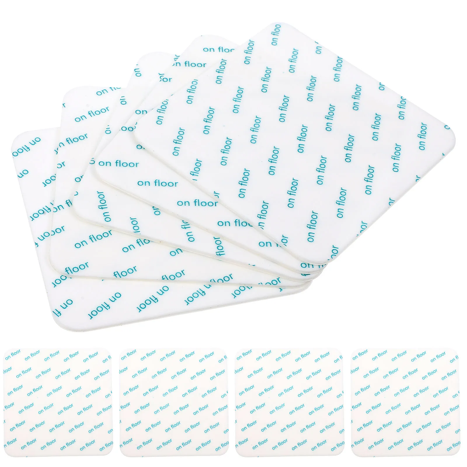 12 قطعة البساط عدم الانزلاق السجاد القابض وسادة القابلة للإزالة المثبت ل بلاط الخشب الصلب الأرضيات منطقة السجاد القابض عدم الانزلاق البساط الوسادة #3